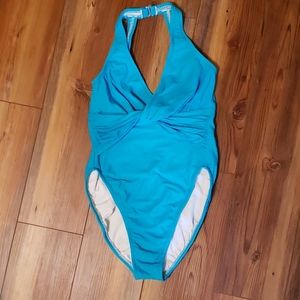 Turquoise swimsuit